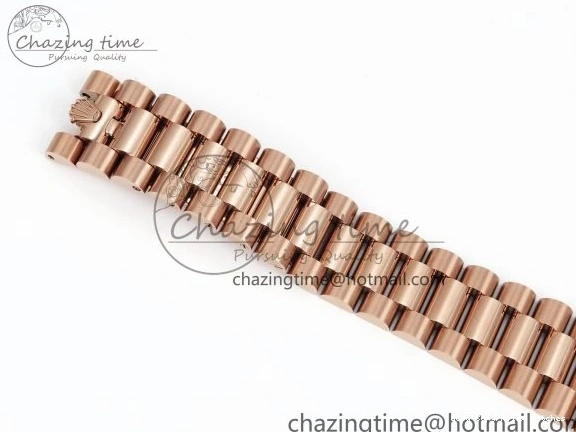 Good Copy Rolex Watches Edition RG on TWSF 36 Diamonds Diamonds Date Bezel Day SmartChoice Green 1608 Best Dial Roman RG A Bracelet 0114